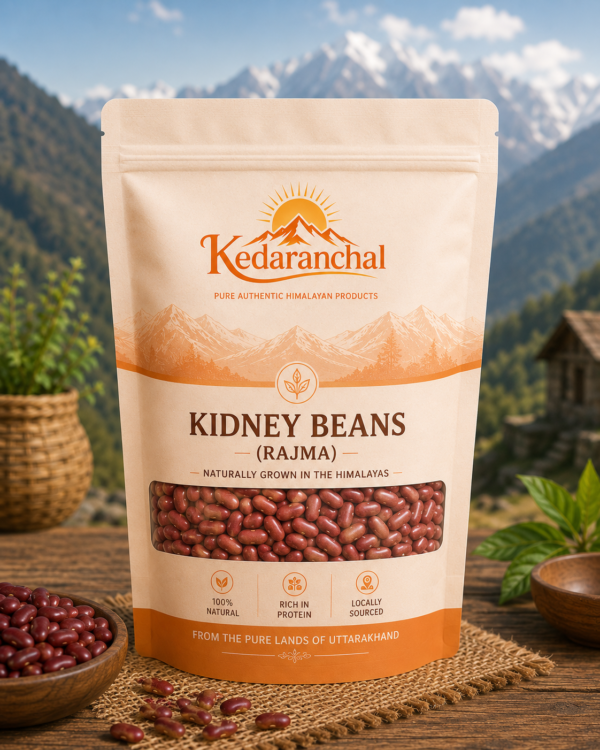 Uttarakhand Rajma (Kidney Beans) - Kedaranchal - Himalayan Purity